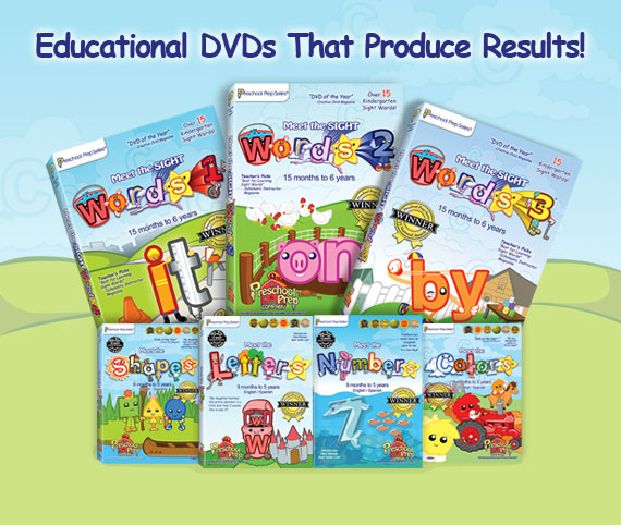 Preschool Prep DVDs