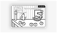 Meet the Math Facts Coloring Book Level 1 | Preschool Prep Company