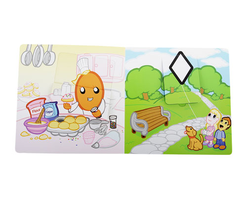 Meet the Shapes Lift the Flap Board Book | Preschool Prep Company