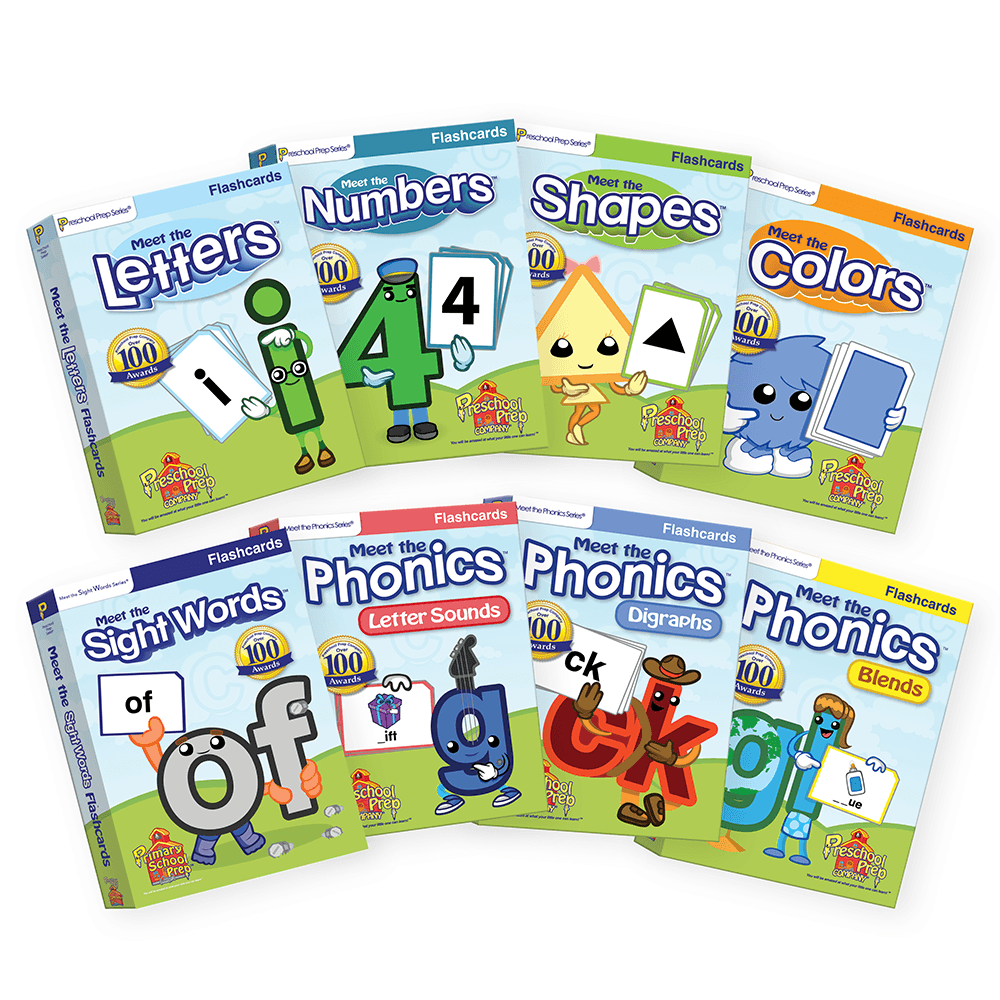 Basics / Reading Flashcards 8 Pack