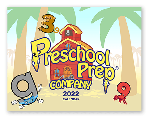 Preschool Prep Company 2022 Calendar