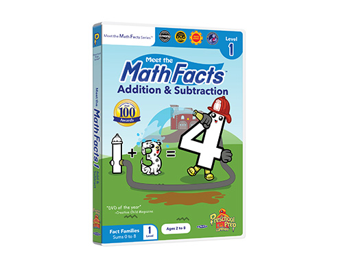 Meet the Math Facts Addition & Subtraction Level 1 (DVD)