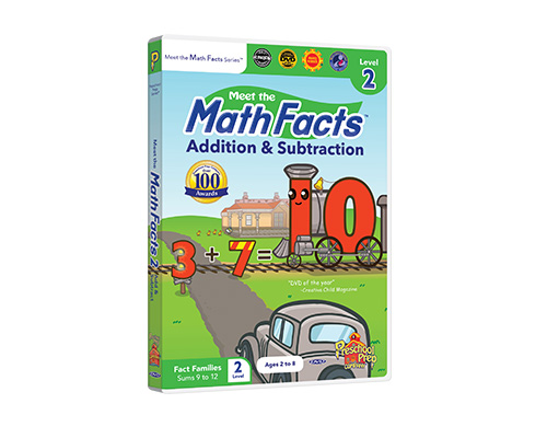 Meet the Math Facts Addition & Subtraction Level 2 (DVD)