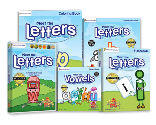 Meet the Letters - Lift the Flap Board Book