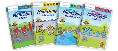 Meet the Math Drills 4 Pack