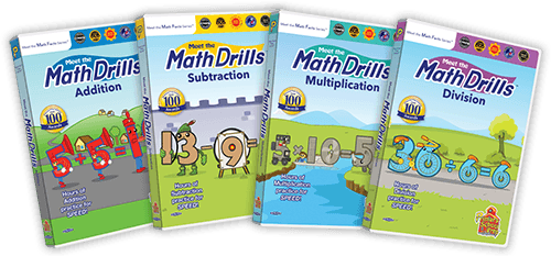 Meet the Math Drills 4 Pack